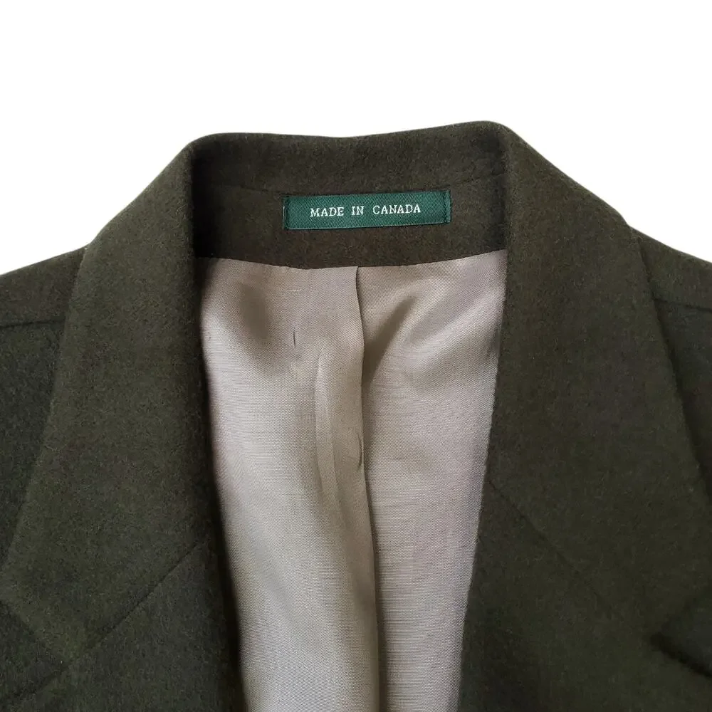 Ralph Lauren Green Camel Hair Blazer Old Money Preppy Ivy Jacket Sport Coat 48L